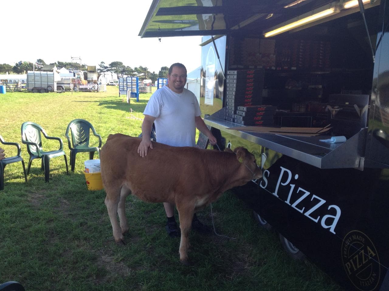 Savino's Pizza at a country show